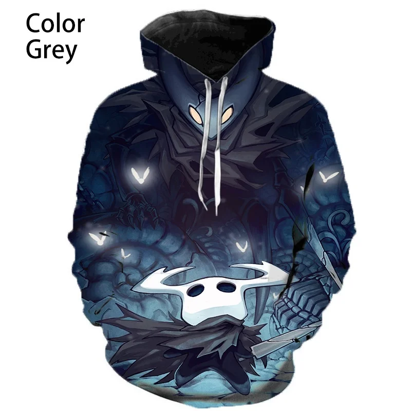 

Fashion Games Hollow Knight 3D Print Sweater Hoodie Hip Hop Autumn Ovsersized Streetwear Couples Clothes Lovely
