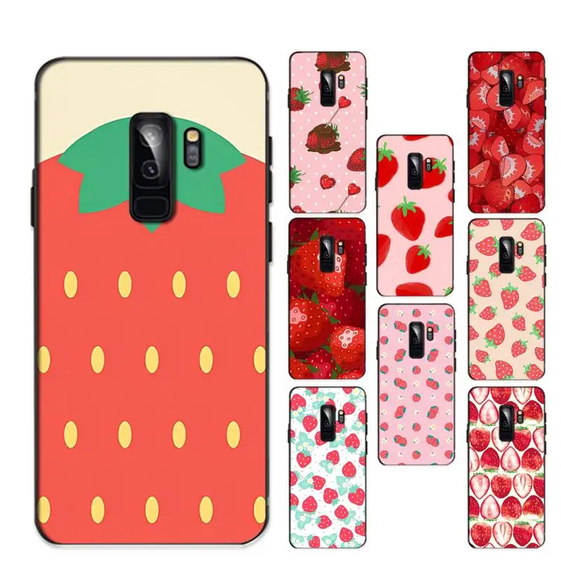 

Fruit food strawberry Phone Case for Samsung A51 A30s A52 A71 A12 for Huawei Honor 10i for OPPO vivo Y11 cover