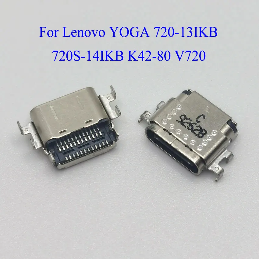 

10-50PCS For Lenovo YOGA 720-13IKB 720S-14IKB K42-80 V720 Type C Usb Jack Charging Port Socket Connector Repair Parts