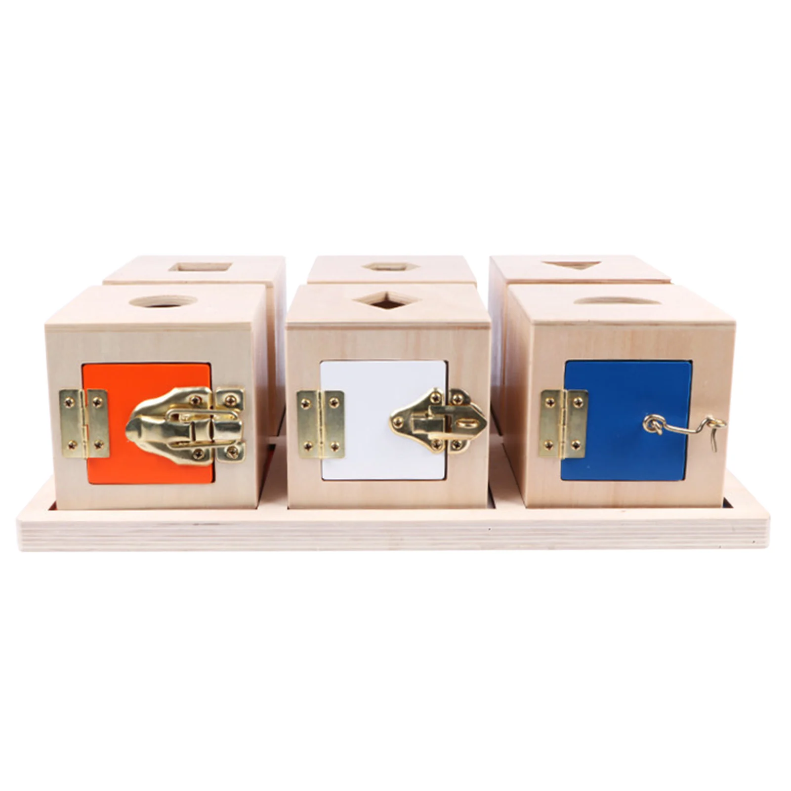 

Montessori Object Permanence Box Wooden Object Permanence Box Fun Blocks And Ball Drop Box For Baby Object Permanence Toys For