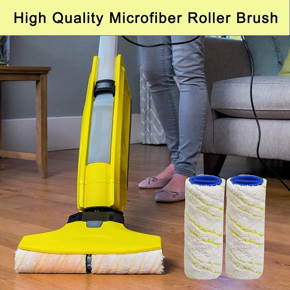 

Replacement for KarCher FC Multi-Surface Rollers, Compatible with FC7 FC5 FC3 FC3D Hard Floor Cleaners