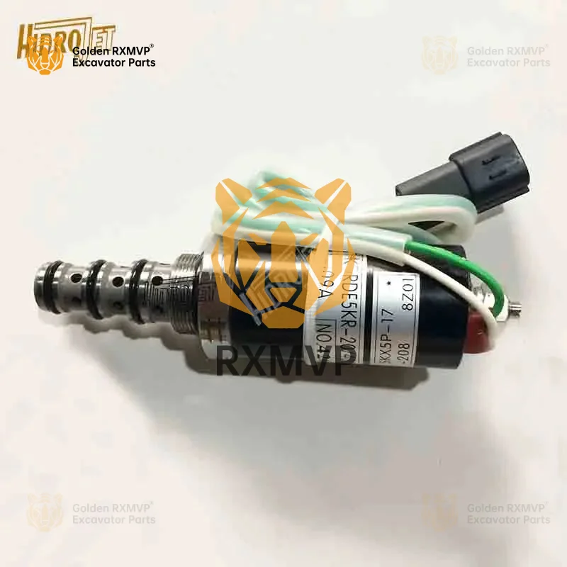 Для деталей экскаватора Hidrojet Ec210b поворотный электромагнитный клапан Skx5p-17-208