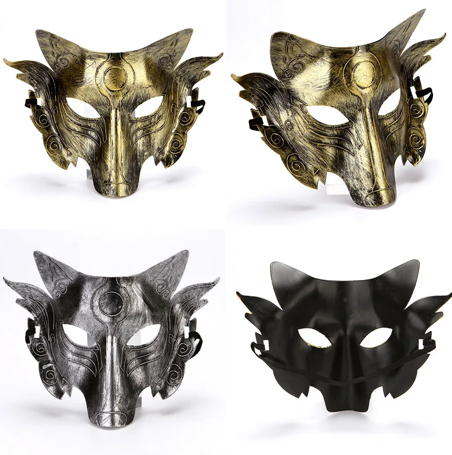 Маска ужаса на Хэллоуин маска оборотня для глаз голова волка принадлежности