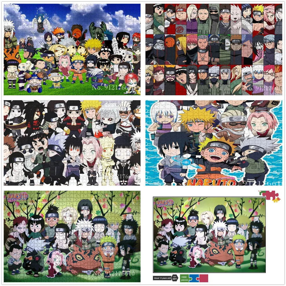 

Пазл «Наруто», 1000/500/300 шт.