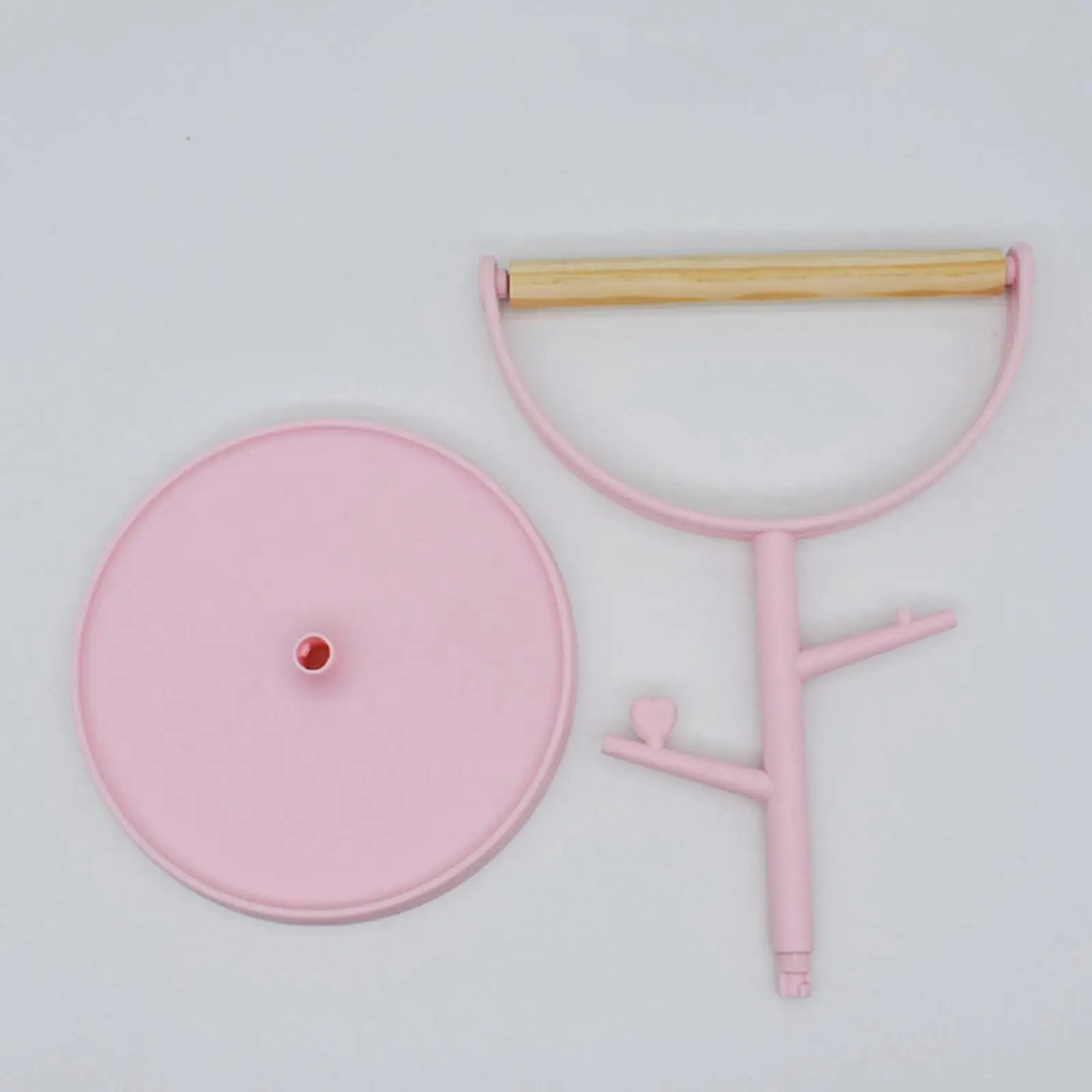 

Wood Parrot Bird Perch Training Stand Portable Playing Gym Exercise Playground Playstand for Lovebirds Cockatiels Conures