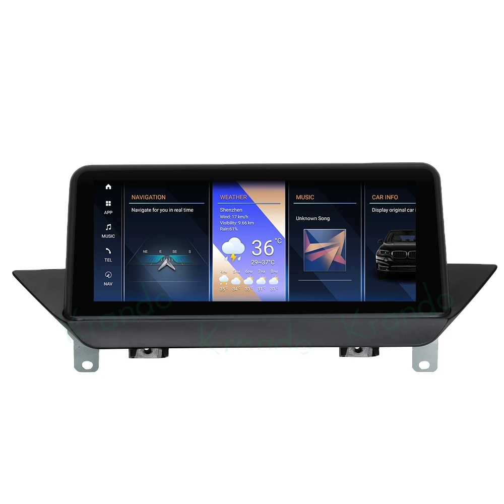 

Prelingcar 10.25 Inch Android 12 Car Radio Player For BMW X1 Series F48 2016-2019 Year NBT Multimedia Video GPS Navigation 2 Din