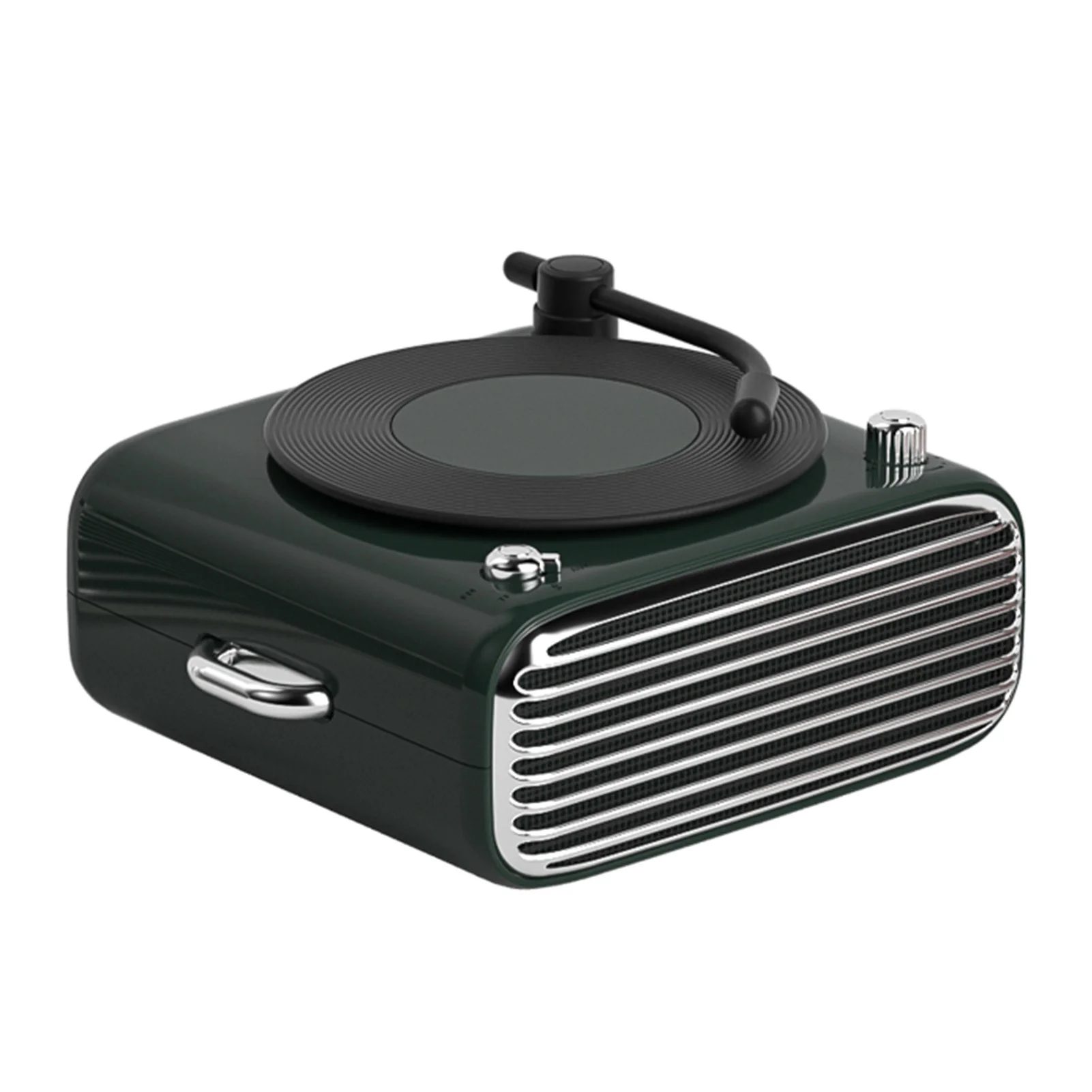 

New Retro Wireless Speaker 6D Surround Sound Bluetooth-compatible5.0 Vinyl Record Player Speaker Subwoofer Atomic Speaker Gift