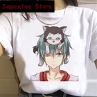 Лидер продаж, футболка в стиле японского Аниме Kuroko без корзины, женская футболка в стиле хип-хоп с мультипликационным изображением баскетбола, топы унисекс в стиле Харадзюку, Мужская футболка