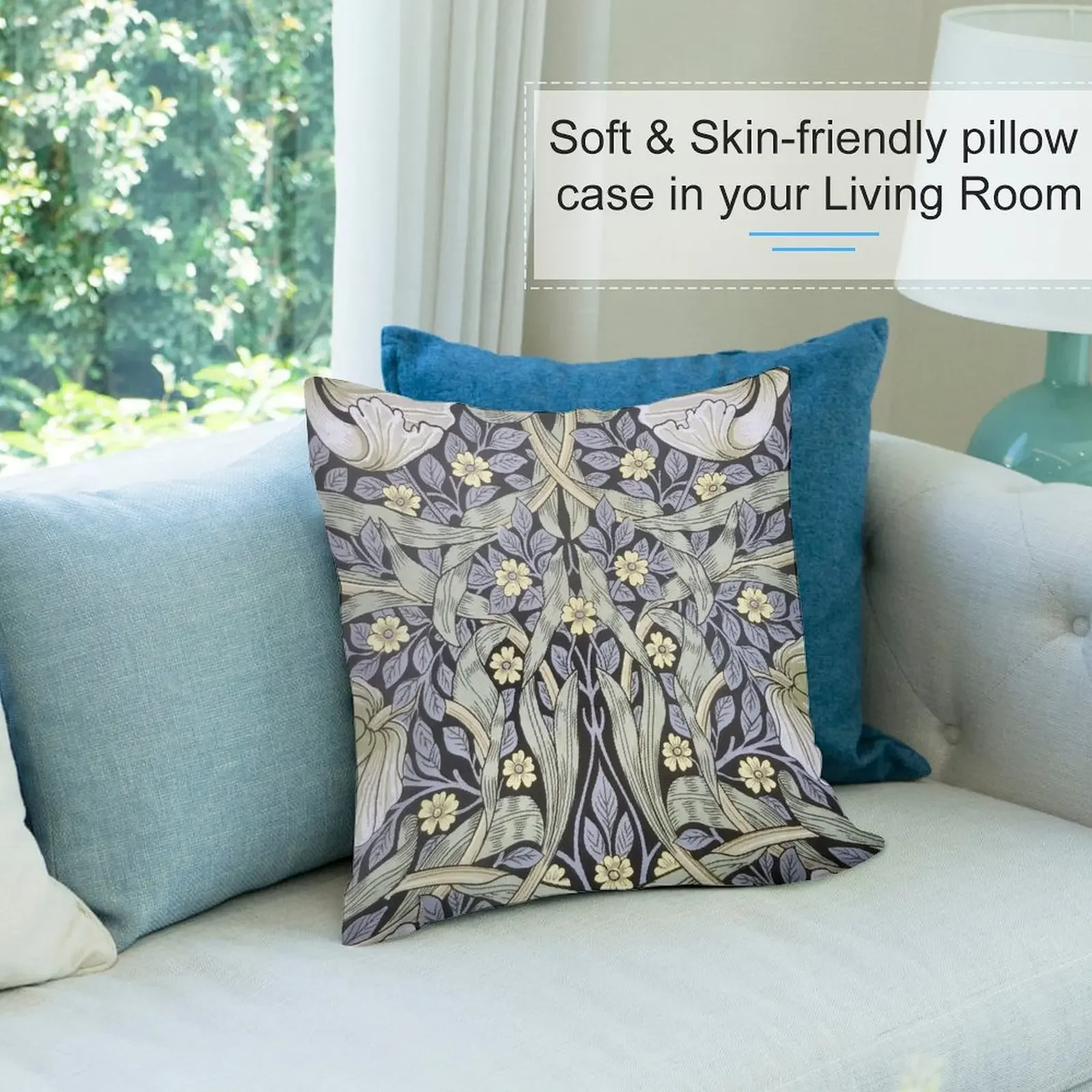 Уильям Моррис. Pimpernel 1896. Искусство и ремесла. Великобритания. Декоративная