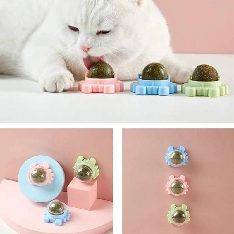

Pet Stuff Healthy Cat Catnip Toys Ball Cat Candy Licking Snacks Catnip Snack
