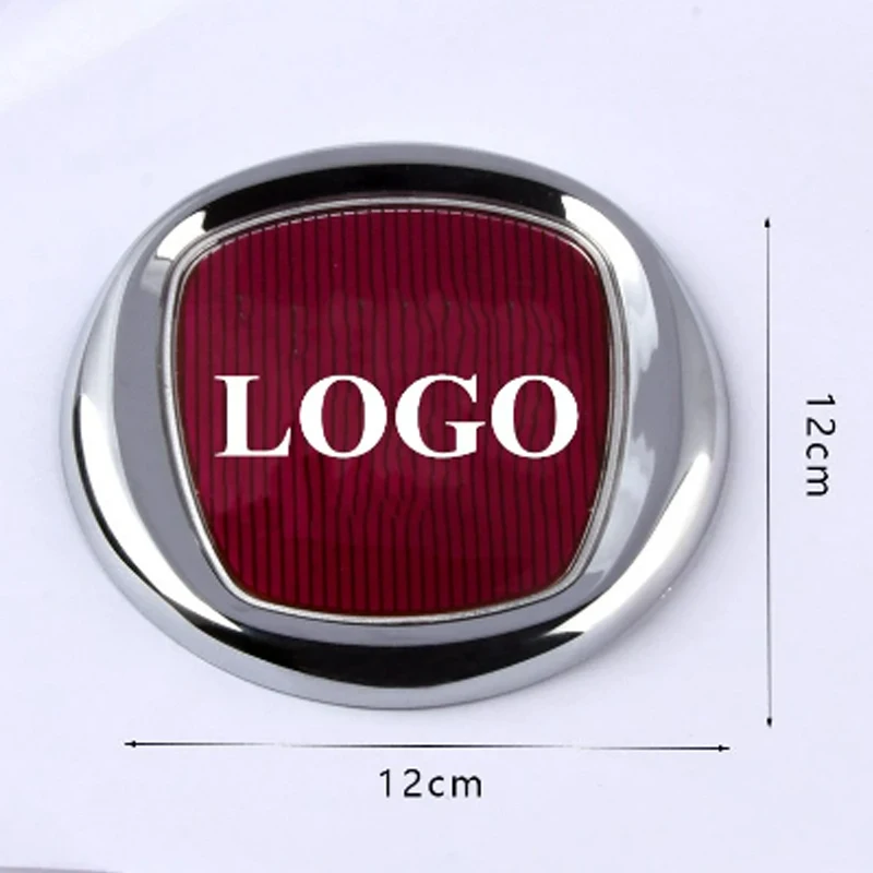 

1PC Car Front Grill Logo Emblem Accessories for Fiat 500 Grande Punto Panda Automobile Hood Refitting Sticker Badge Decoration