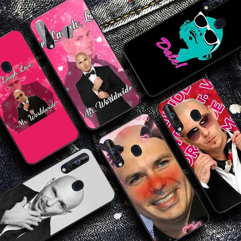 

Mr Worldwide Says To Live Laugh Love Phone Case for Samsung A51 A30s A52 A71 A12 for Huawei Honor 10i for OPPO vivo Y11 cover
