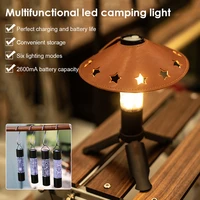 led flashlights usb rechargeable torch light camping supplies lantern lamp outdoor portable flashlight tent lamp night light
