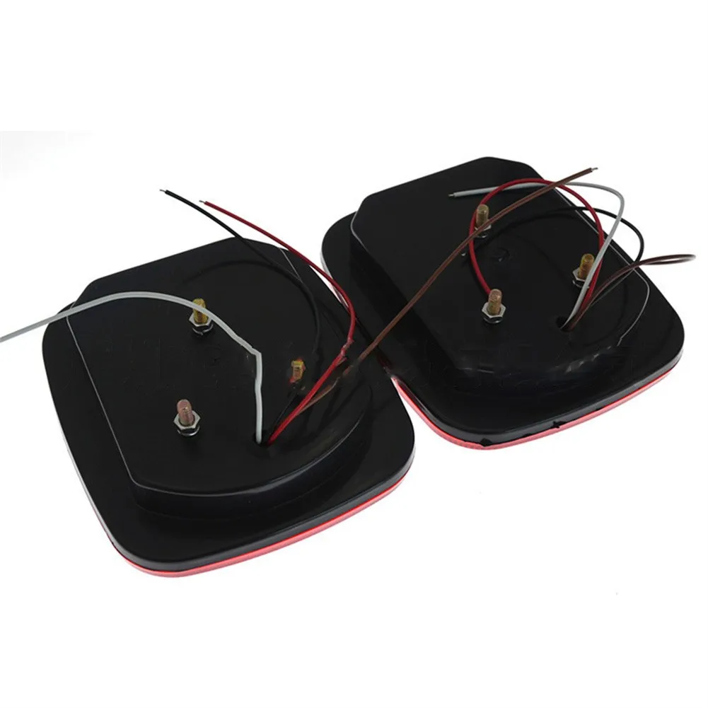 

1 Pair Tail Light Smoked 16LEDs Tail Light Rear Brake Turn Stop Reverse For Jeep Wrangler TJ CJ JK LED Tail Lights