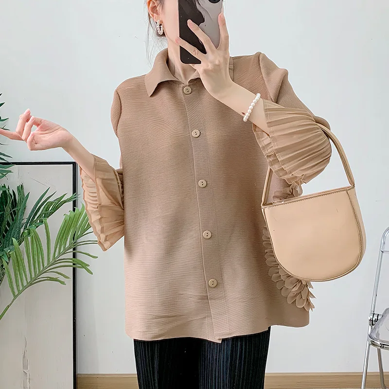 Женский Повседневный Топ GGHK новинка весны-осени 2024 однотонный модный тонкий