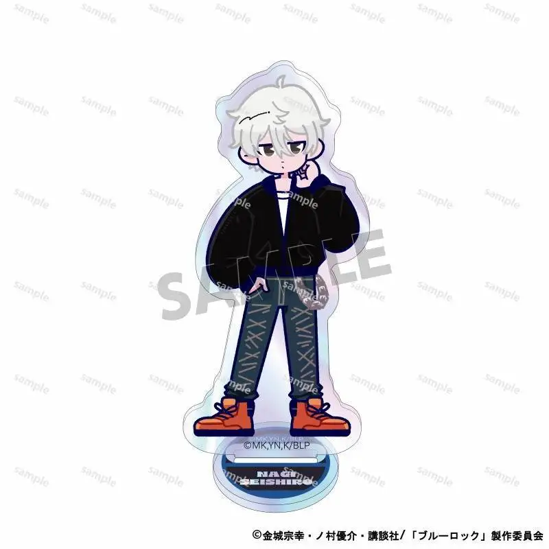 8 см синий замок аниме фигурки Karasu Tabito Rin Itoshi Nagi Seishiro модные акриловые подставки