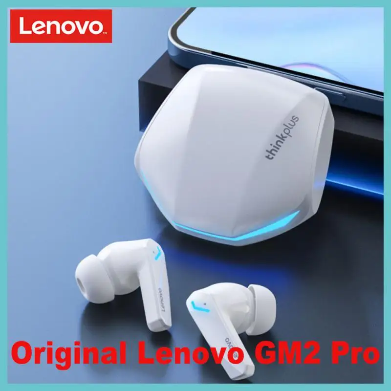 

Оригинальные беспроводные наушники Lenovo GM2 Pro 5,3, Bluetooth, наушники с низкой задержкой, наушники с HD-вызовом, игровая гарнитура с двойным режимом ...