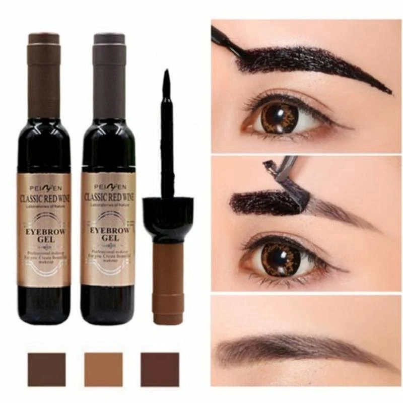 

Eyebrow Tattoo Gel Black Coffee Gray Red Wine Tattoo Brow Gel Tint Peel Off Waterproof Eyebrow Tint Gel Makeup Cosmetics