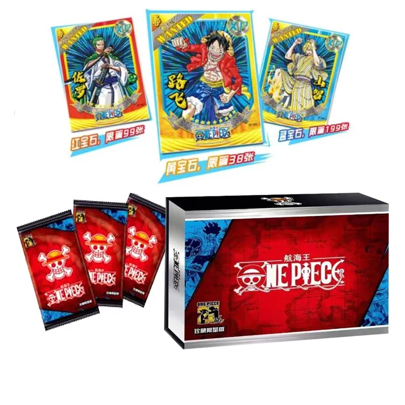 

Original Japanese Anime ONE PIECE Collection Cards Cartas Luffy Roronoa Sanji Nami TCG Game Cards Children Birthday Gift