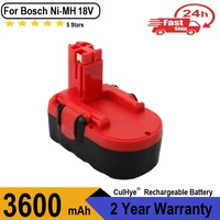 3600mah 18v bat180 replacement battery compatible with bosch bat026 bat181 bat025 bat160 bat189 2607335265 2607335266 2607335270