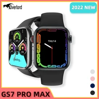 2022 original series 7 gs7 pro max smart watch heart rate wireless charger nfc smartwatch for xiaomi huawei pk hw7 max hw37 plus