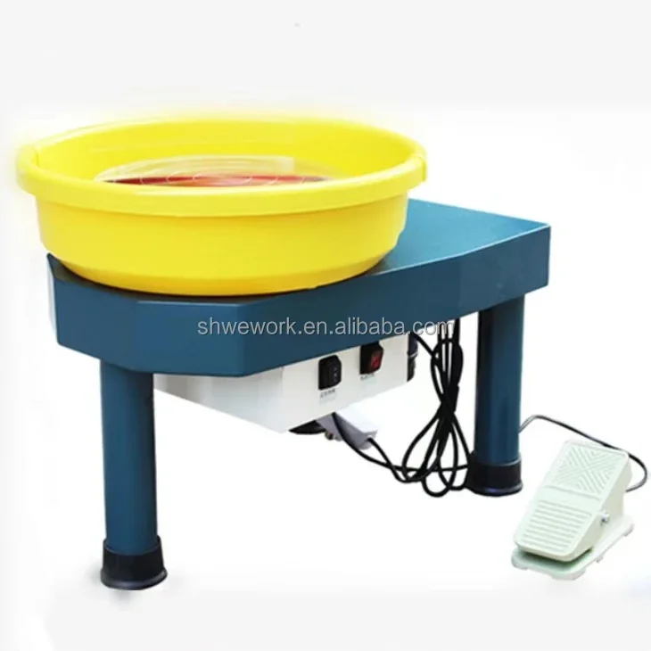 WeWork 750 Вт электрическая керамическая круглая машина для керамики с ножной