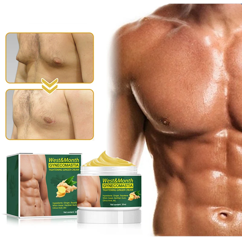 

Newest Men's Breast Firming Cream Vest Line Fitness Sculpting Cream Exercise Chest Increase Muscle Body Care Fat Burning Cream