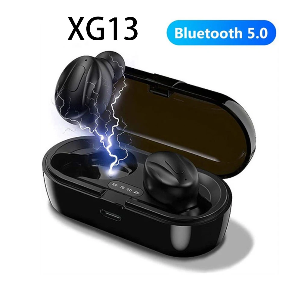 

new XG13 TWS Bluetooth Earphone Wireless earplug Sports game earphone Hearing aid with microphone is suitable for smartphone