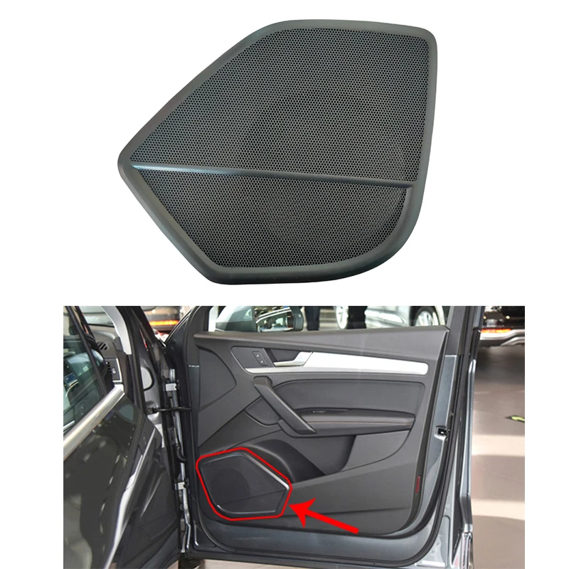

Front Rear Door Speaker Trim Panel Cover Replacement for Audi Q5 2018 2019 2020 2021 80D035419 80D035420 80D035435 80D035436