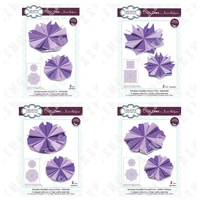 hot 2022 new cut dies and stamps tea bag folding octagons squares circles pointy petals craft die diy scrapbooking diary decor