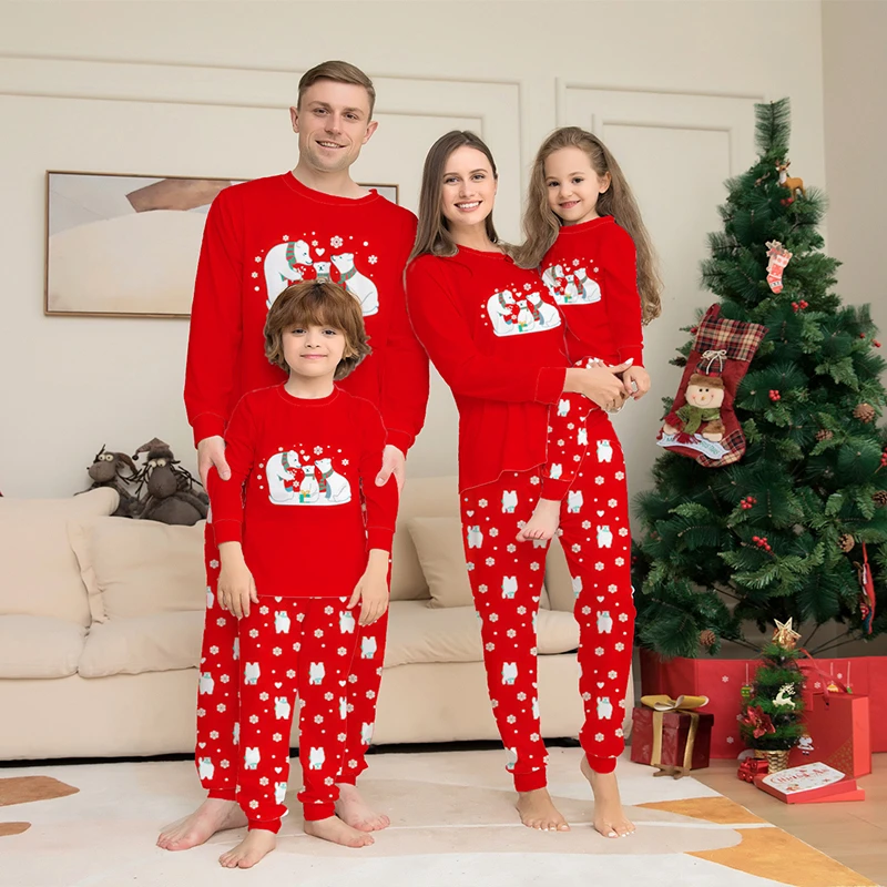 

Пижама Рождественская для семьи, комплекты одежды для мамы и меня, ПСЖ, отец, мама, дети, сестра, Детские пижамные комплекты одежды для девоче...
