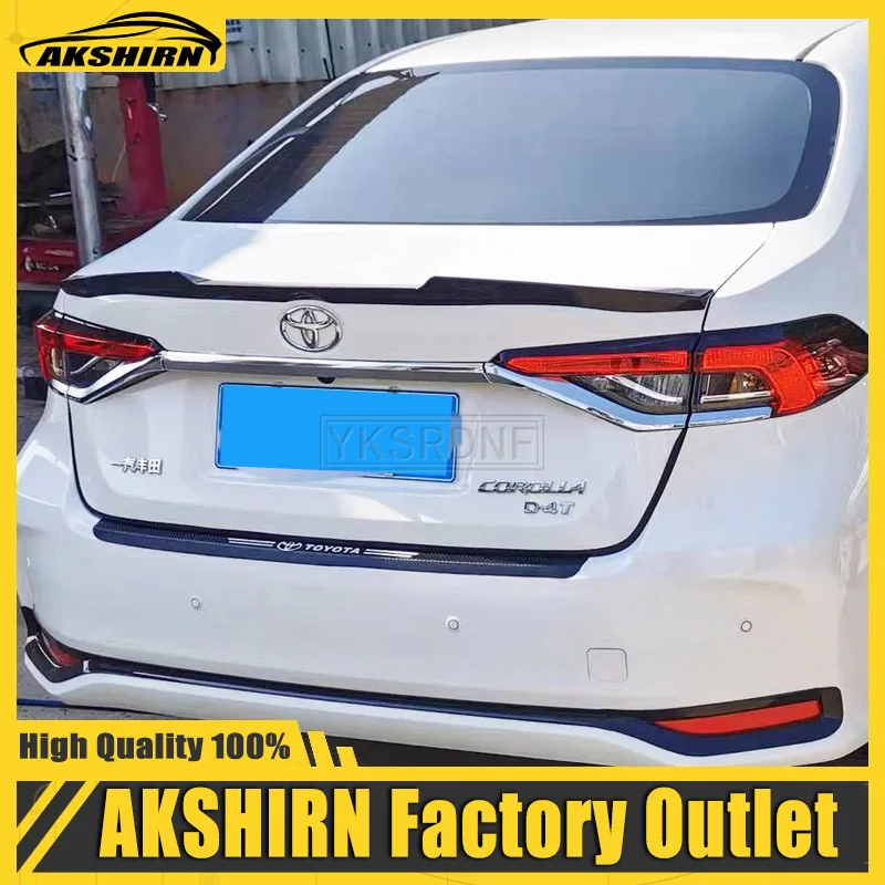 

Автомобильные аксессуары, спойлер, новинка, Toyota Corolla 2019 2020 ABS материал, авто багажник, задняя губа, крыло, хвост, установка
