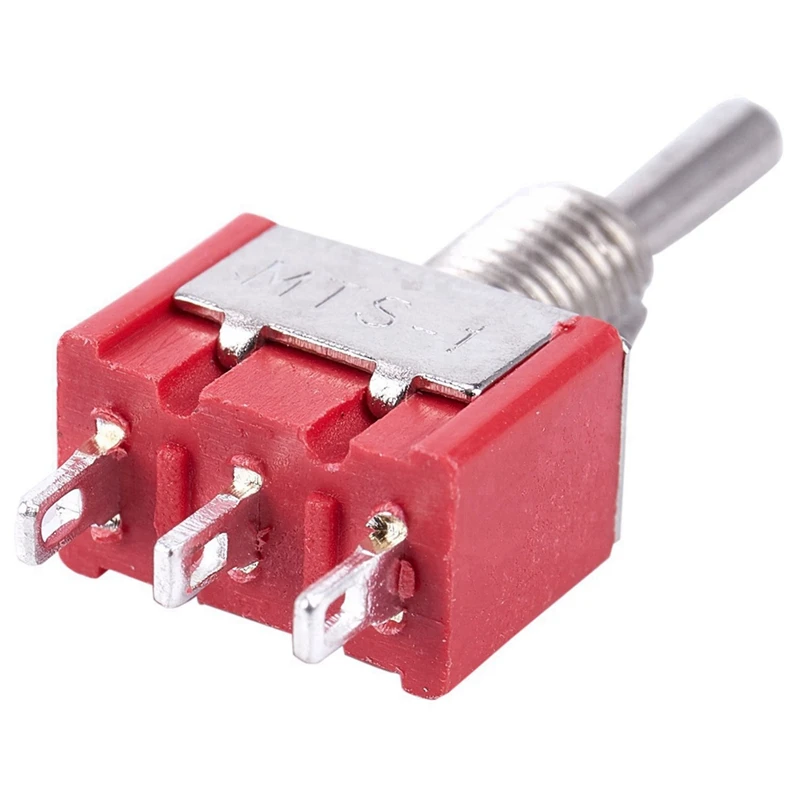 

20 X Mini Momentary (On)Off(On) Toggle Switch Model Railway SPDT 12V,Silver