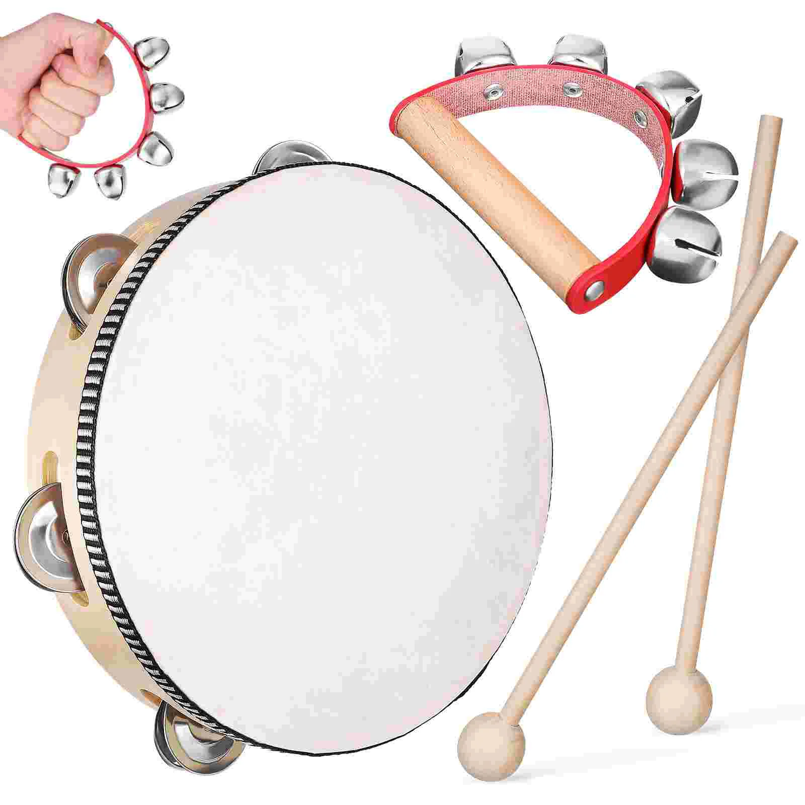 

Тамбуриновый шейкер, музыкальные инструменты, Детские табурины, игрушечный барабан, ручная перкуссия