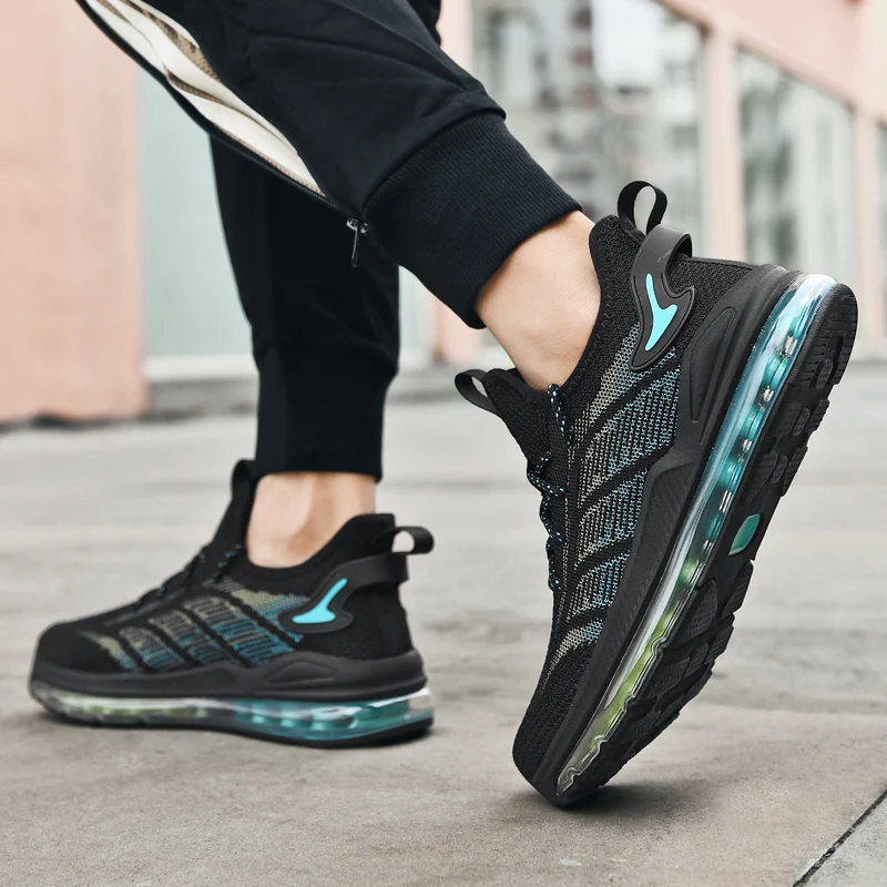 New Men's Classic Sports Shoes Brand Comfortable Marathon Race Jogging Shoes Outdoor Running Shoes Men's Fitness Shoes