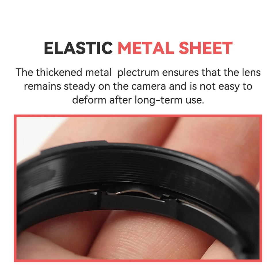 Фото Переходное кольцо TTArtisan M-FX для объективов Leica Voigtlander Zeiss M на беззеркальные камеры Fujifilm с байонетом FX, для XE4 XT-30 №5