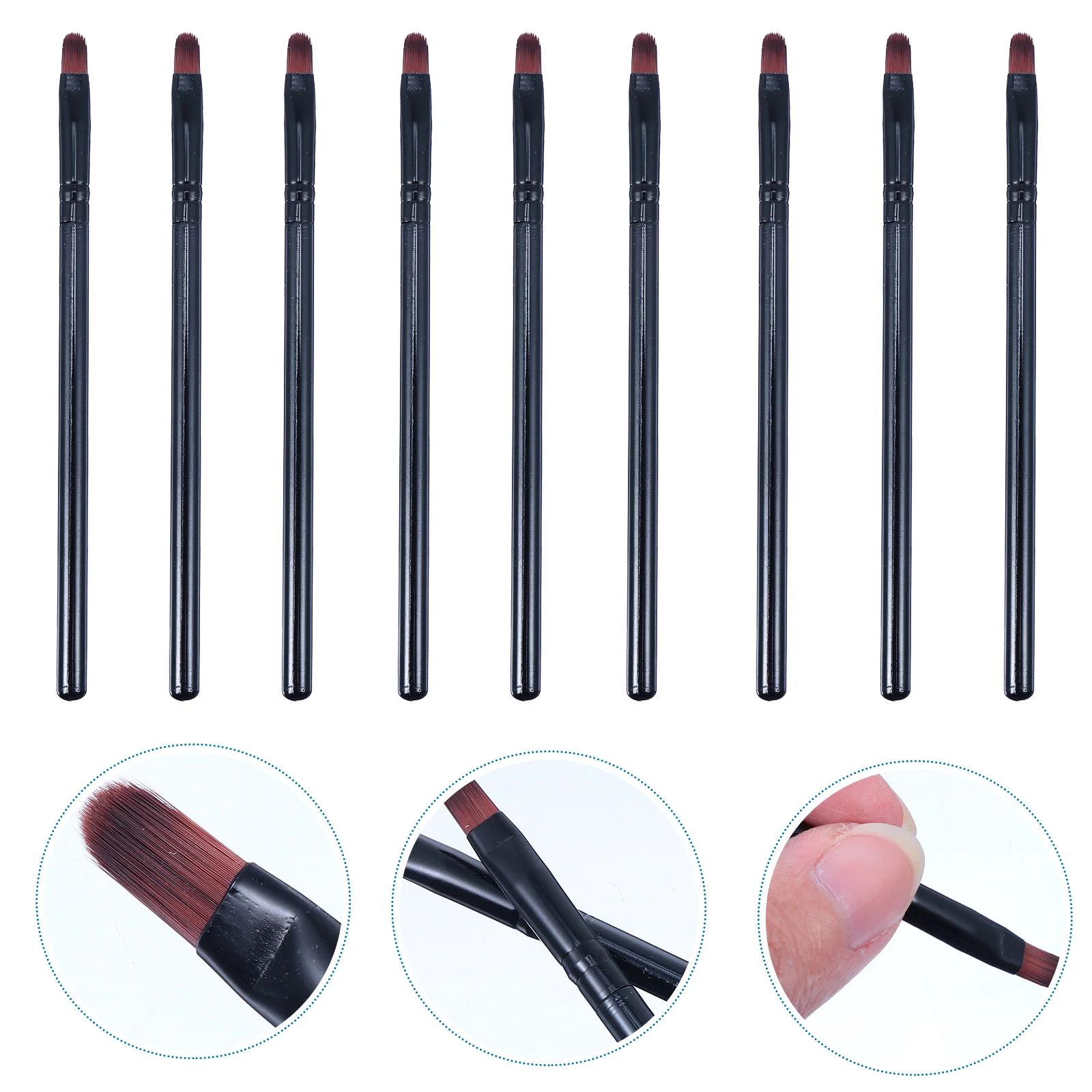 

Lip Brushes Lipstick Brush Silicone Applicators Glosswands Mascara Eyelash Eyeshadow Makeup Tool Concealerapplicator