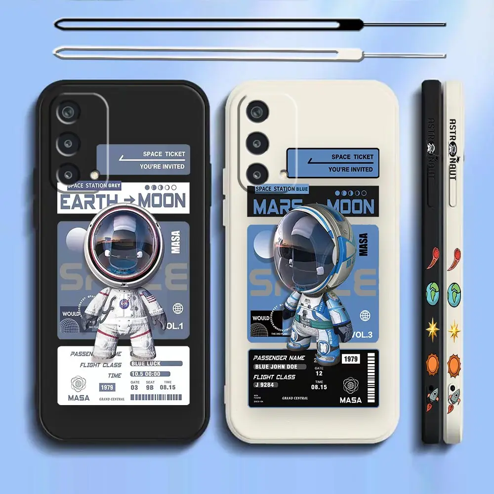 

Fashion Luxury Voyage Space Astronaut For OPPO A94 A93 A92 A92S A91 A78 A76 A74 A72 A59 A57 A55 A54 A53 A31 A17 A16 4G 5G Case