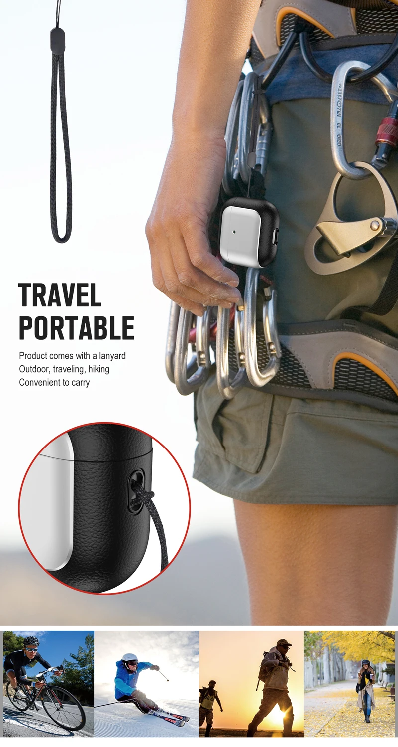 Роскошный защитный чехол для наушников Airpods 4-го поколения противоударный с