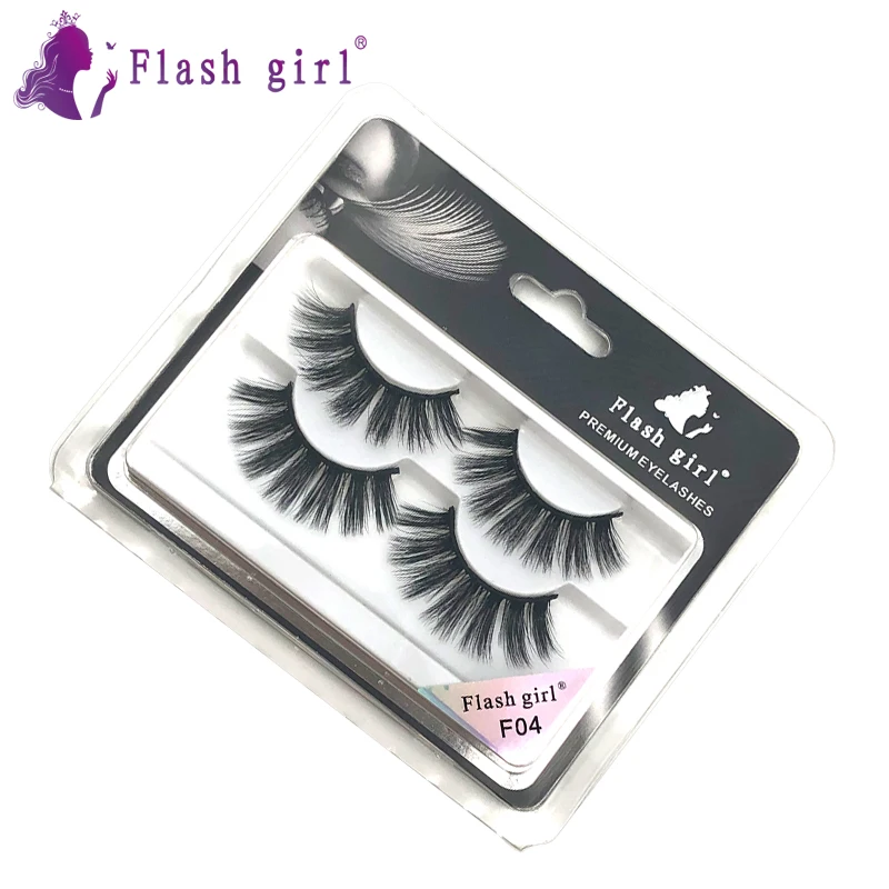 Ресницы Накладные из искусственной норки 2 пары |