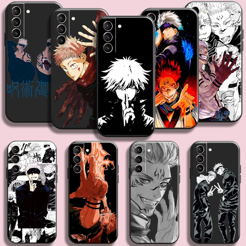 

Jujutsu Kaisen Itadori Yuji Phone Case For Samsung Galaxy S22 S21 S20 Ultra Plus FE S10 10E S9 S8 Plus Full Protection Cover