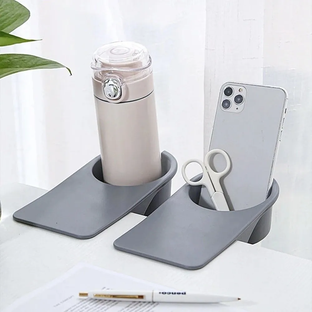 

Kit Parts Tool Cup Holder Portable Side Beverage Water Clip Coffee Cup Office Plastic Table Accessories Useful