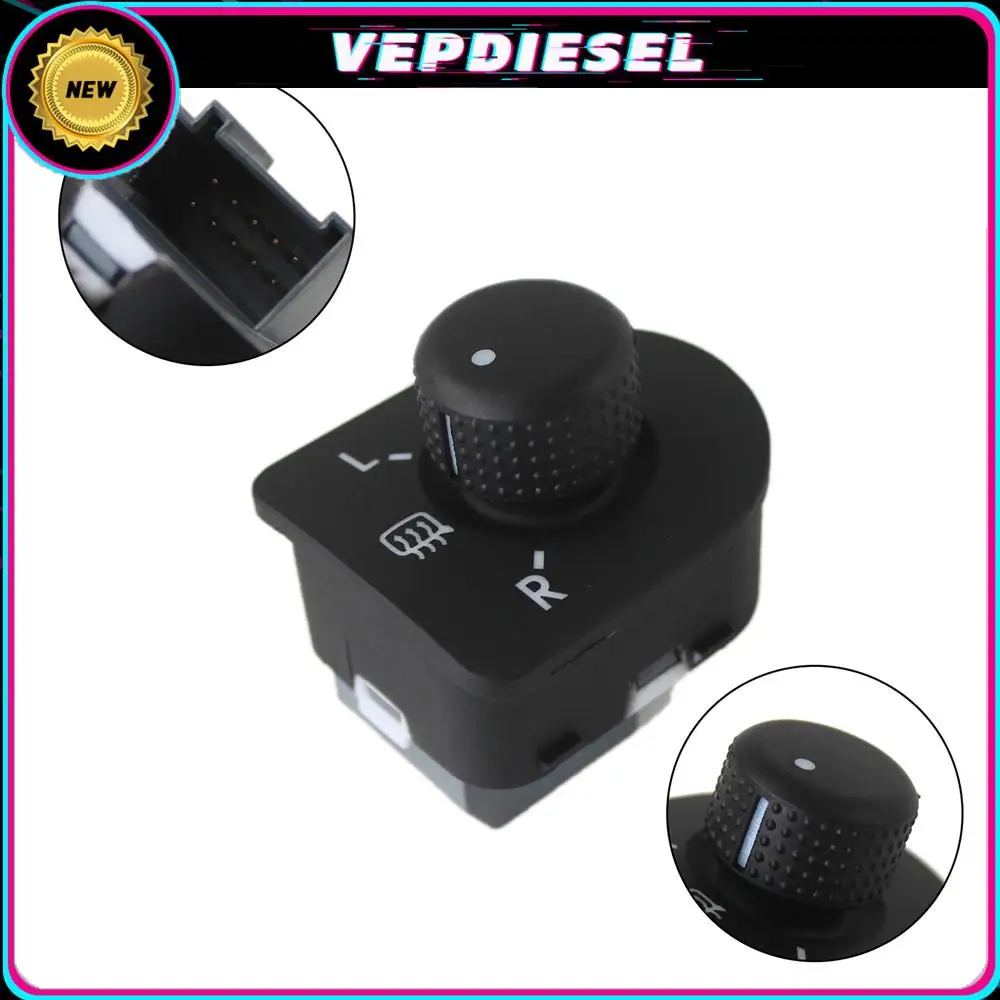 

Новая ручка переключателя зеркала заднего вида ABS 1U1959565L, Регулируемый переключатель зеркала для Octavia I IV, запасные части переключателя регулировки