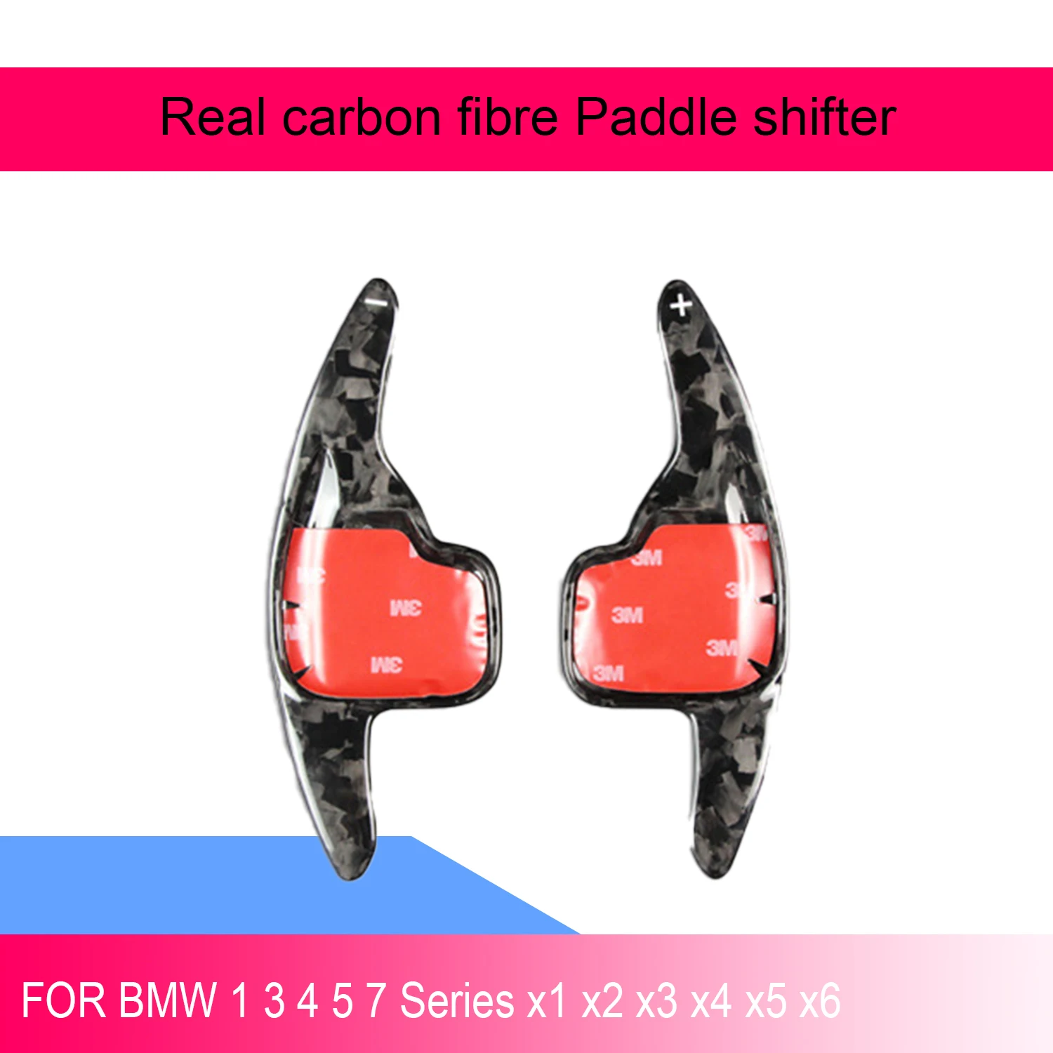 

Автомобильный рычаг переключения передач на руль из углеродного волокна для BMW 1 2 3 4 5 6 7 серии F20 F21 F30 F31 F23 F F22 F52 F46 F45