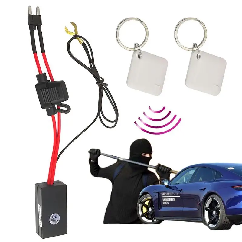 

M506 12V Vehicle Intelligent Anti-theft System RFID Engine Lock Fuse Relay Isolator System Anti-theft Device Wireless Vehicles