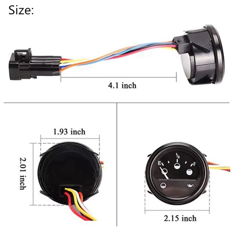 Электрический счетчик заряда уровня топлива 604015 610191 612314 Для тележки для гольфа