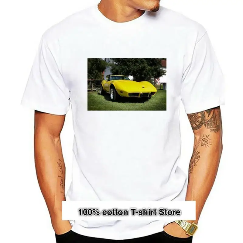 

Camiseta C3 Corvette yellow by hottheue para hombre, camisa para mujer
