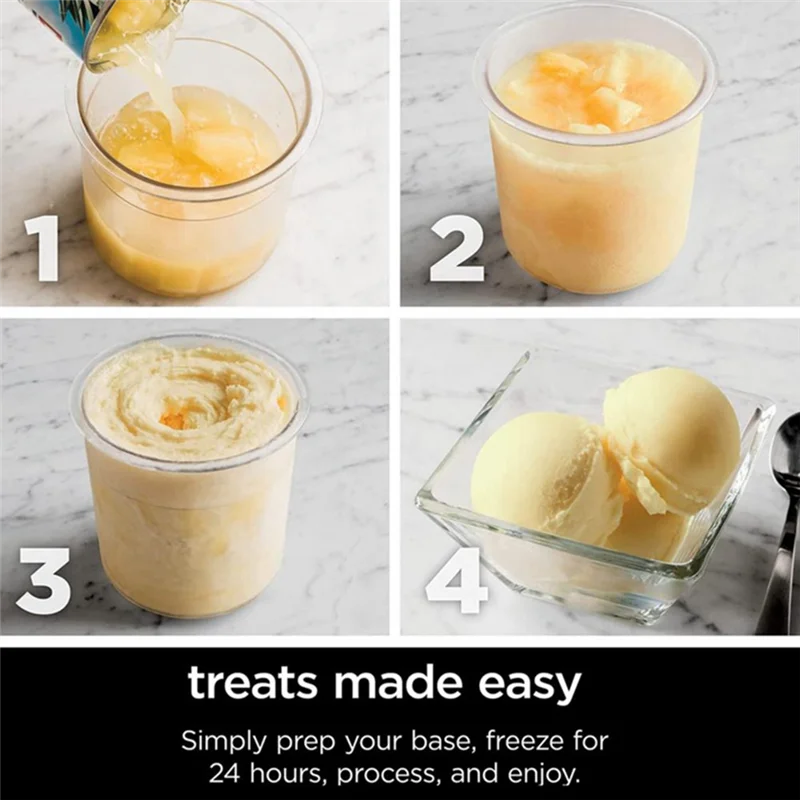 2 упаковки для XSKPLID2CD совместимы с серии NC299AMZ и NC300S мороженого Makers1 Pint