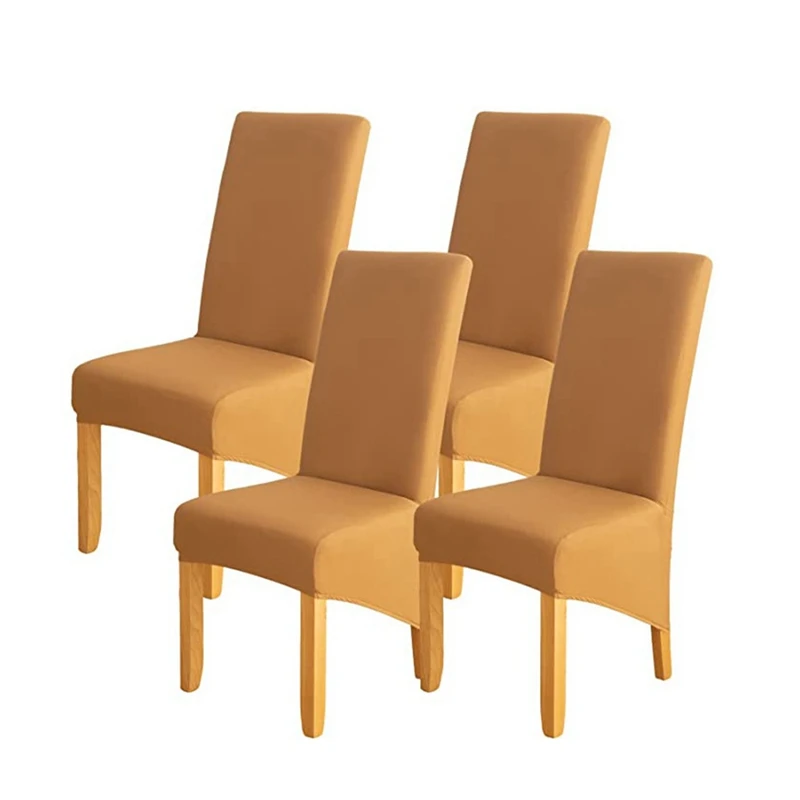 

Чехлы на стулья 4 шт., чехлы на стулья с высокой спинкой, чехлы на стулья для отелей