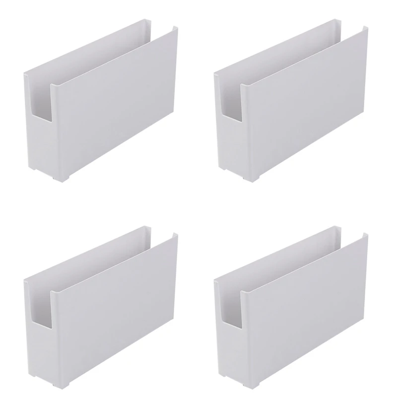 

4Pcs Plastic Desktop Storage Box Case Cosmetic Organizer Boxes Bathroom Kitchen Color Finishing Box Drawer Organizer
